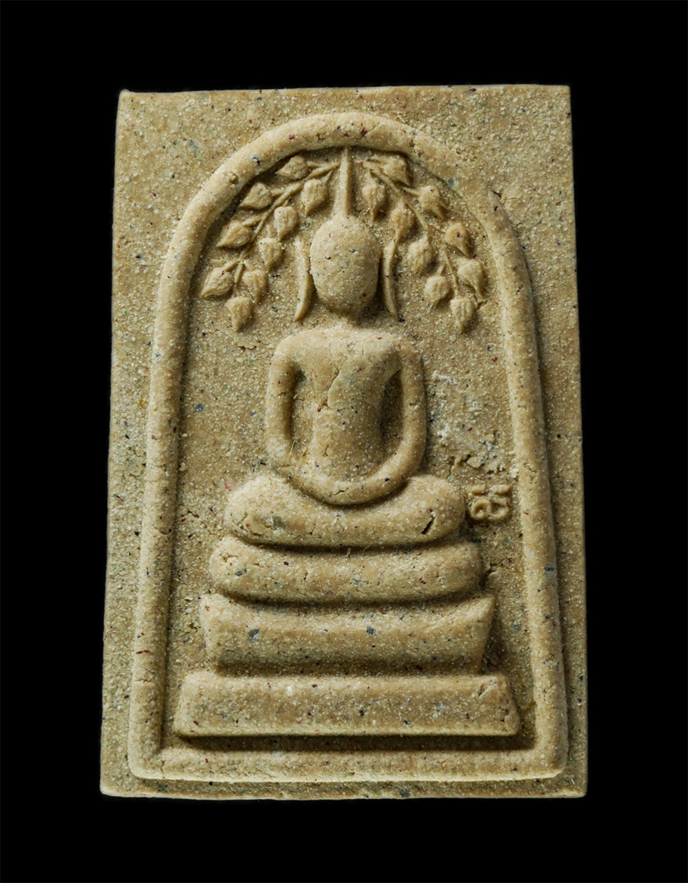 18Mar25 (97)p.jpg - พระสมเด็จปรกโพธิ์ รวมว่าน 108 ผสมผงเก่า ผงลูกอม และขี้ผึ้ง หลวงปู่ทิม วัดละหารไร่ หลวงพ่อสิน วัดละหารใหญ่ อ.บ้านค่าย จ.ระยอง ปี2555 หลังยันต์ห้า ปรกโพ [..] | https://kamulet.in.th